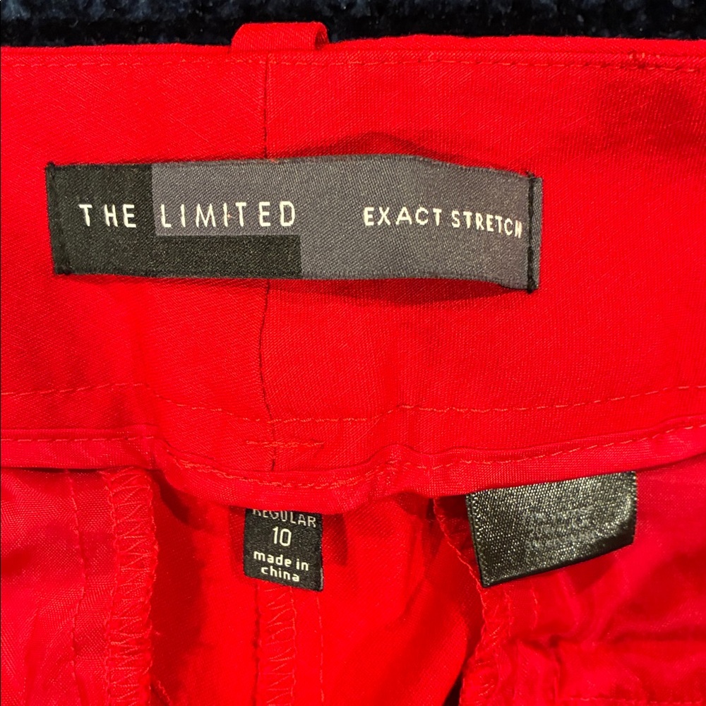The limited exact stretch Vibrant Red Trousers - Picture 3 of 3